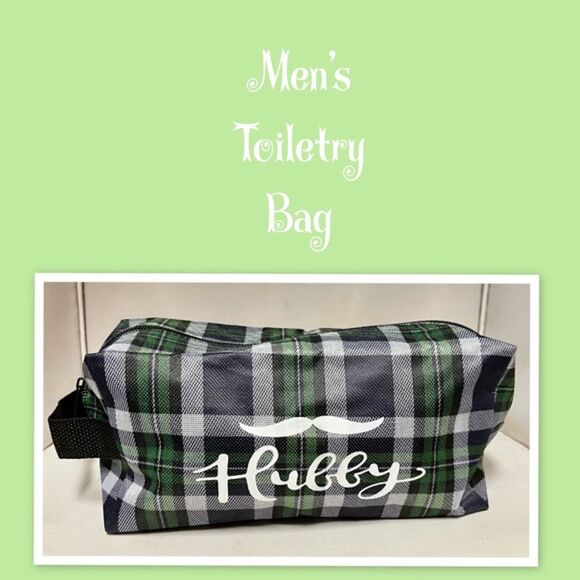 Men’s Travel Bag, Men’s Toiletry Bag, Hubby Toiletry Bag - Picture 1 of 1